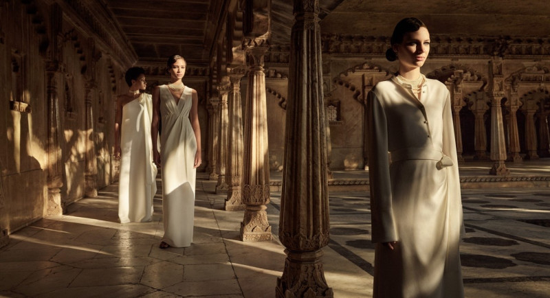 Catarina Guedes featured in  the Christian Dior advertisement for Autumn/Winter 2023