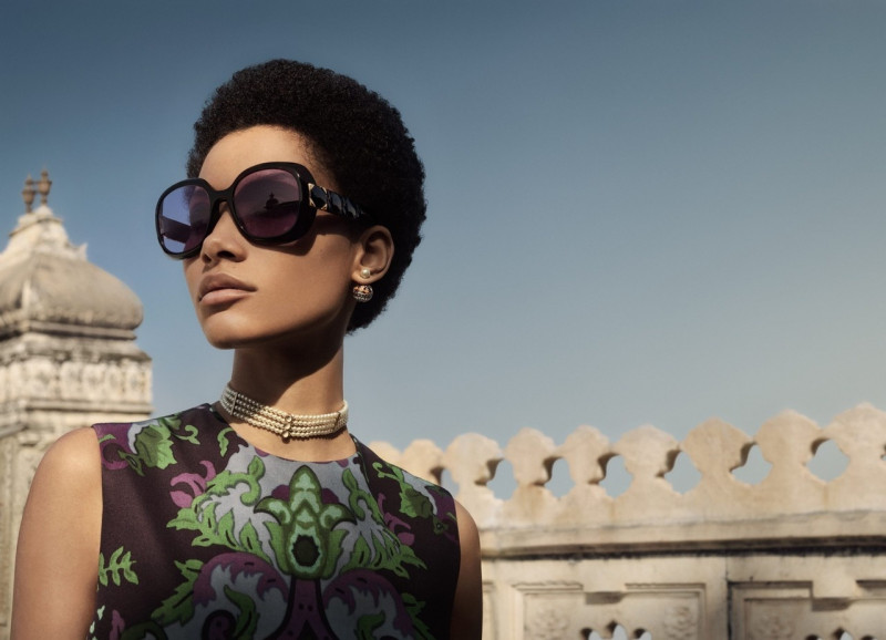Lineisy Montero featured in  the Christian Dior advertisement for Autumn/Winter 2023