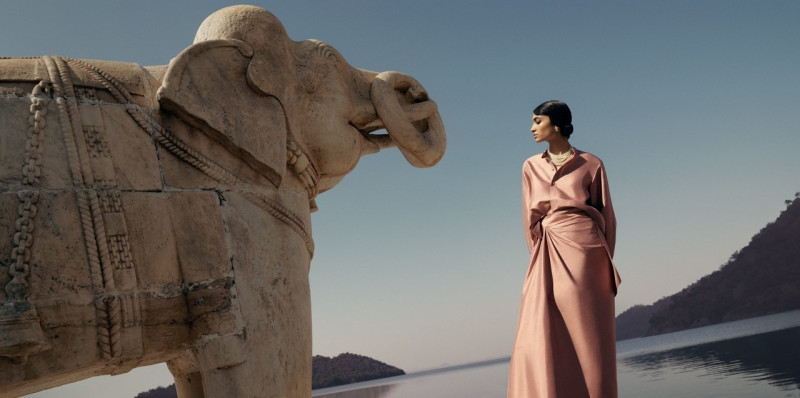 Nandini Malwade featured in  the Christian Dior advertisement for Autumn/Winter 2023