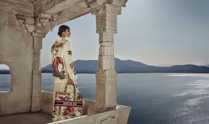 Nandini Malwade featured in  the Christian Dior advertisement for Autumn/Winter 2023