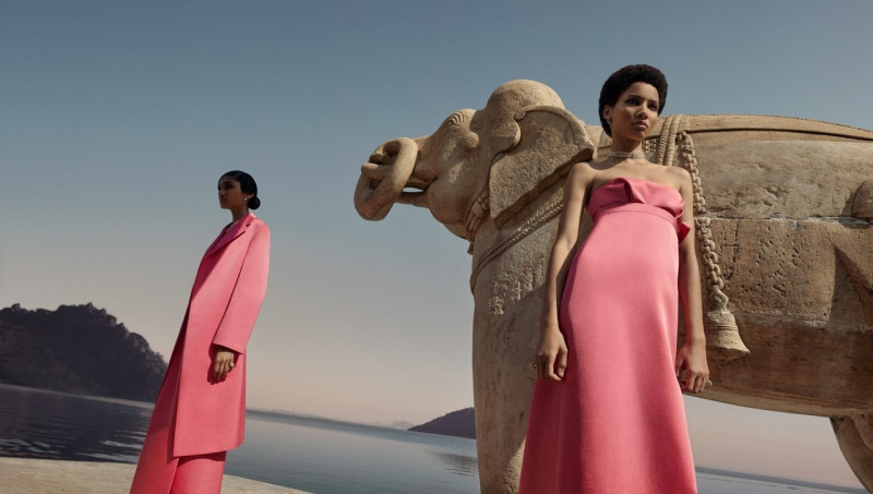Lineisy Montero featured in  the Christian Dior advertisement for Autumn/Winter 2023
