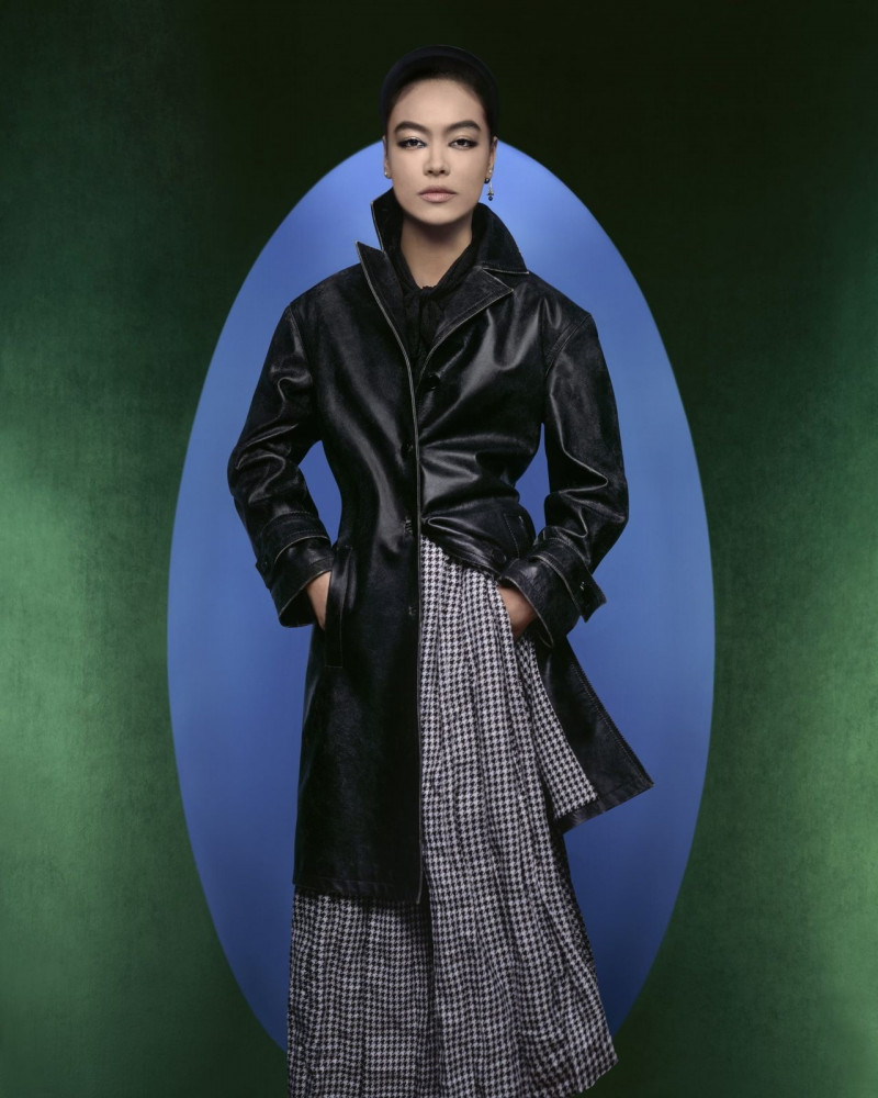 Maryel Uchida featured in  the Christian Dior advertisement for Autumn/Winter 2023