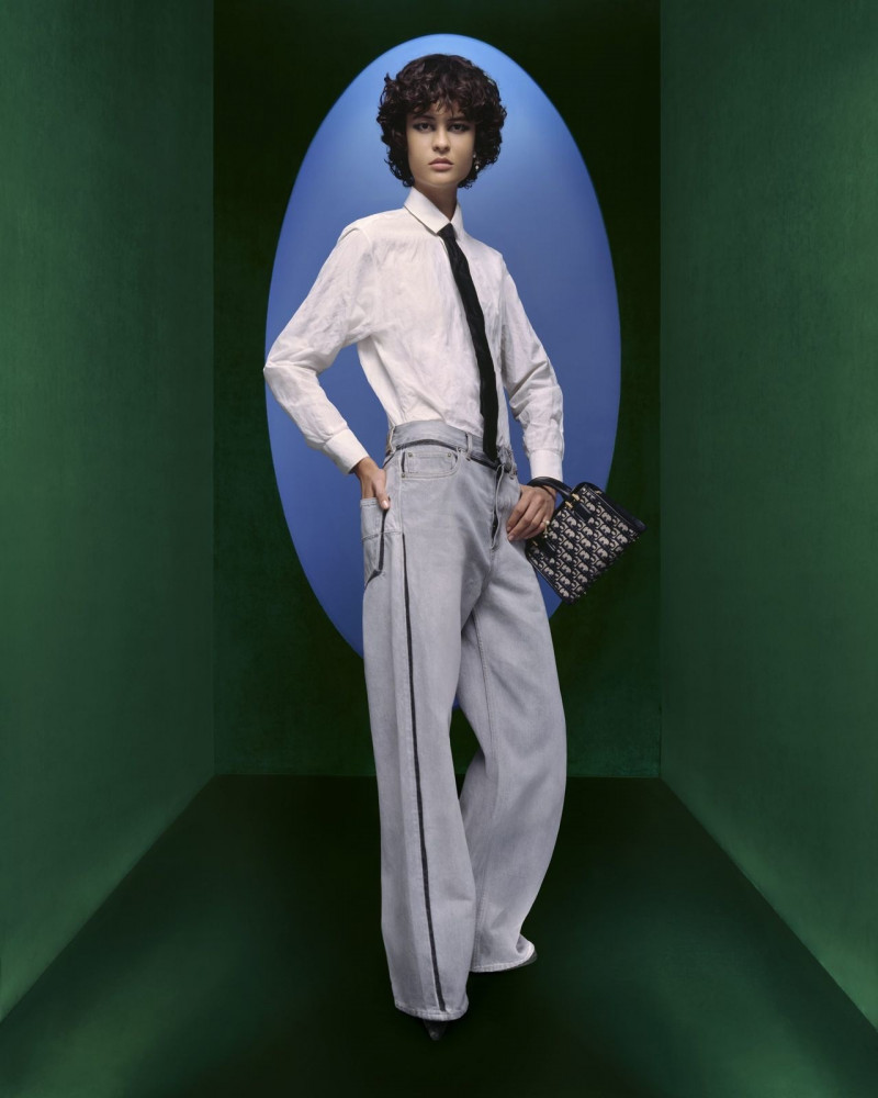 Sophia Lisboa featured in  the Christian Dior advertisement for Autumn/Winter 2023