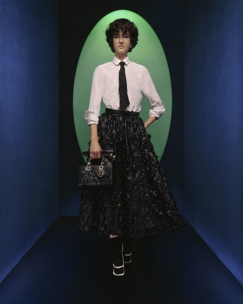 Sophia Lisboa featured in  the Christian Dior advertisement for Autumn/Winter 2023