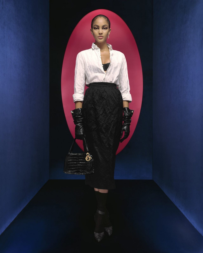 Ana Oliveira featured in  the Christian Dior advertisement for Autumn/Winter 2023
