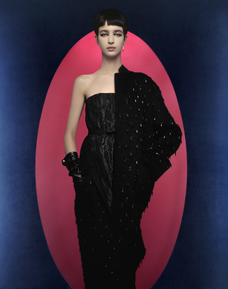 Florencia Mayer featured in  the Christian Dior advertisement for Autumn/Winter 2023