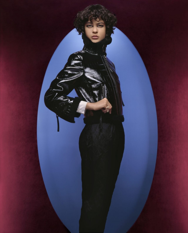 Sophia Lisboa featured in  the Christian Dior advertisement for Autumn/Winter 2023