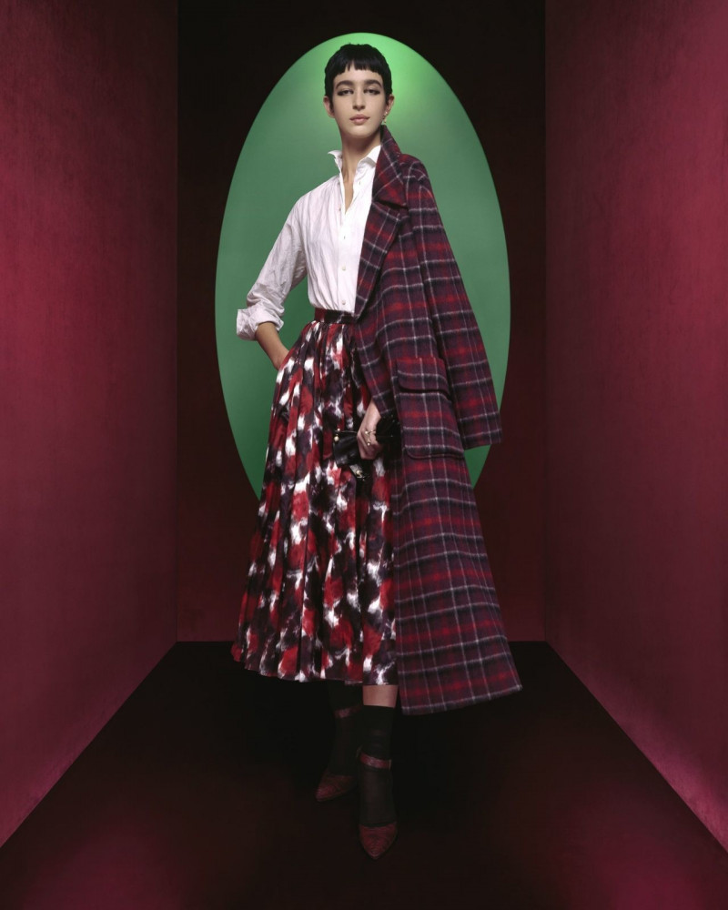 Florencia Mayer featured in  the Christian Dior advertisement for Autumn/Winter 2023