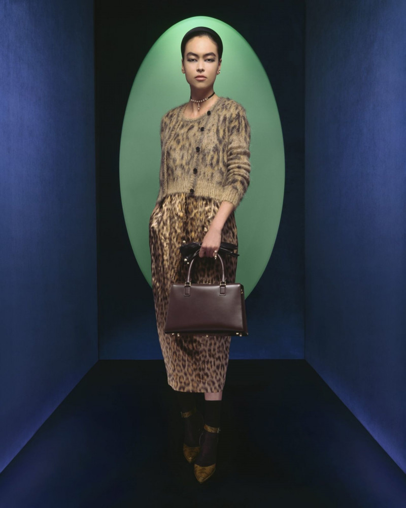 Maryel Uchida featured in  the Christian Dior advertisement for Autumn/Winter 2023