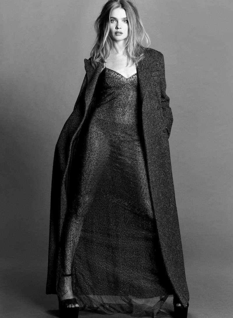 Natalia Vodianova featured in  the Ermanno Scervino advertisement for Autumn/Winter 2023
