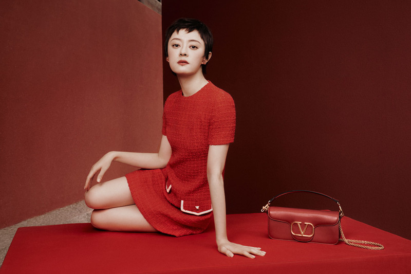 Valentino Rosso Toile Iconographe capsule collection  advertisement for Spring/Summer 2023