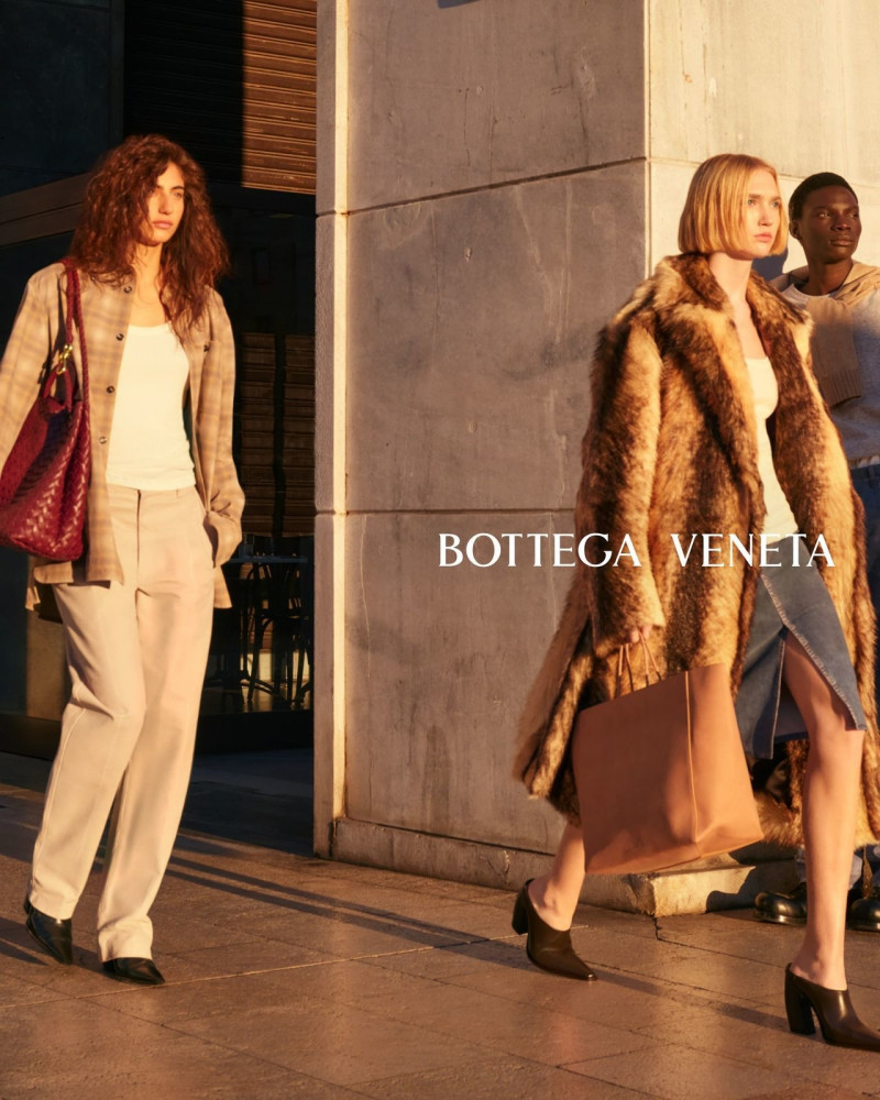 Dara Gueye featured in  the Bottega Veneta advertisement for Spring/Summer 2023