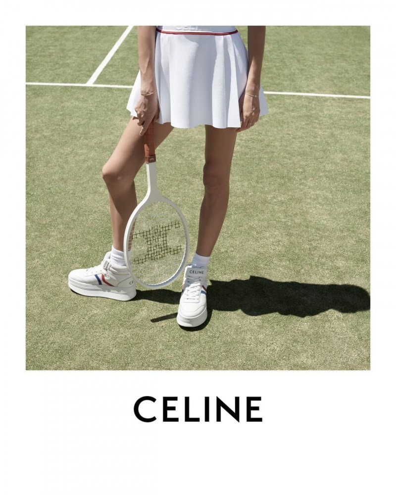 Quinn Elin Mora featured in  the Celine advertisement for Spring 2023