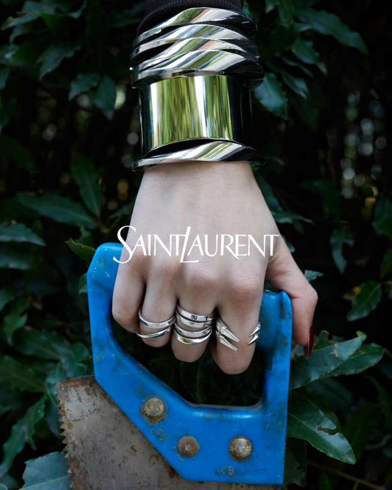 Saint Laurent Fine Jewelry advertisement for Spring 2023