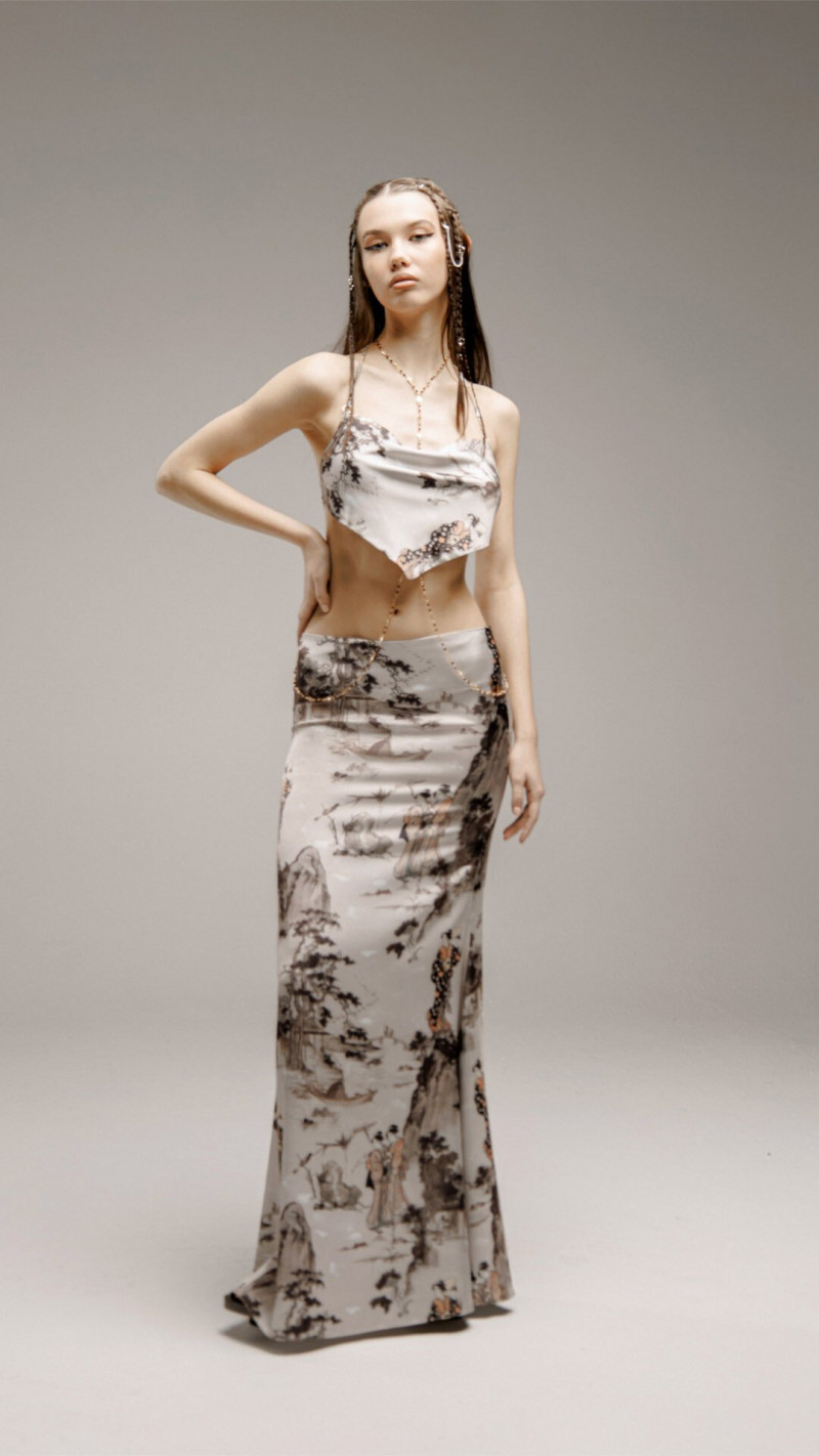 Ksenia Vladimirova featured in  the Zefir catalogue for Spring/Summer 2023