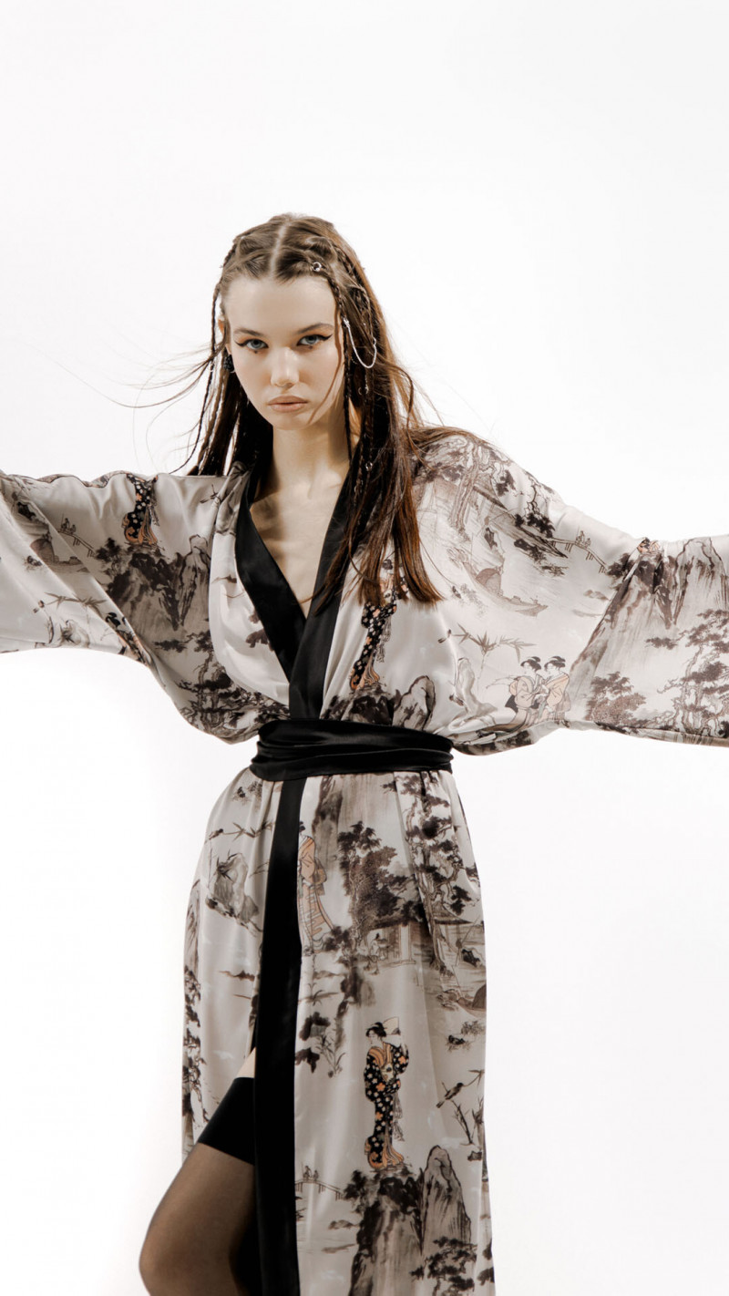 Ksenia Vladimirova featured in  the Zefir catalogue for Spring/Summer 2023