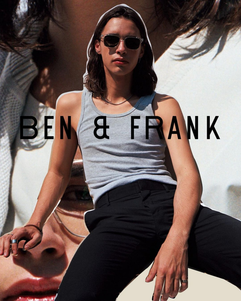 Fernando Icazbalceta featured in  the Ben & Frank advertisement for Spring/Summer 2020