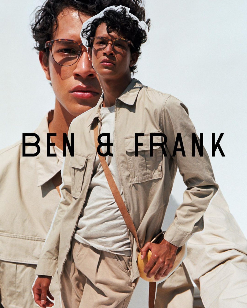 Magdaleno Delgado featured in  the Ben & Frank advertisement for Spring/Summer 2020