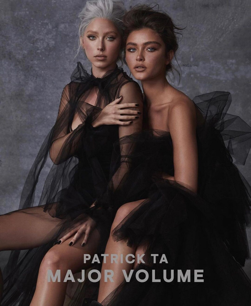 Sydney Melman featured in  the Patrick Ta advertisement for Autumn/Winter 2021