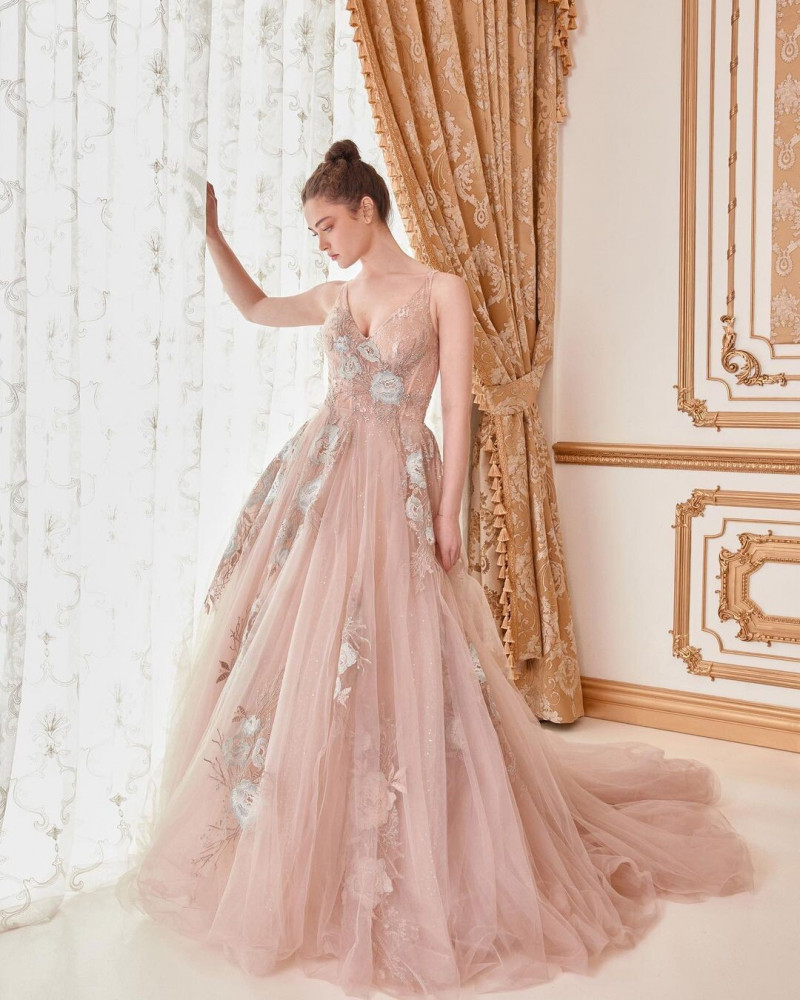 Sydney Melman featured in  the Andrea & Leo Couture lookbook for Autumn/Winter 2023