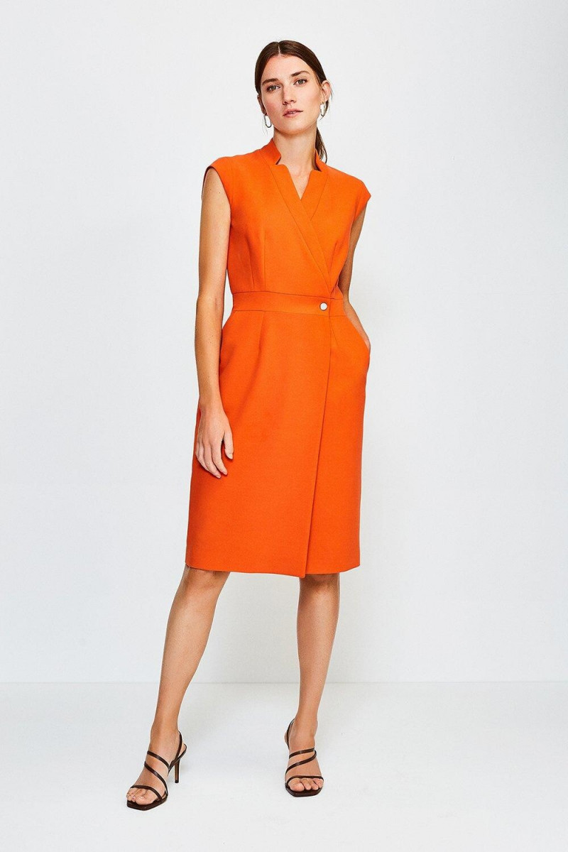 Aimee Foy featured in  the Karen Millen catalogue for Spring/Summer 2021