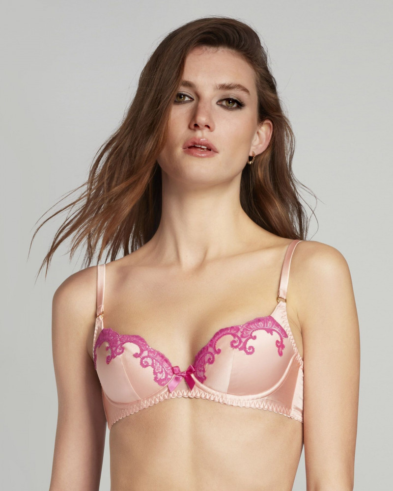 Aimee Foy featured in  the Agent Provocateur catalogue for Spring/Summer 2022