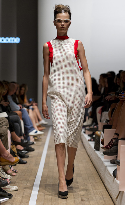 Moa Aberg featured in  the AltewaiSaome fashion show for Spring/Summer 2012