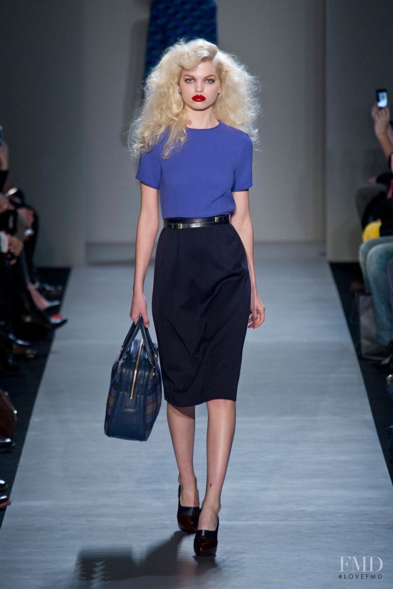 Daphne Groeneveld featured in  the Marc by Marc Jacobs fashion show for Autumn/Winter 2013