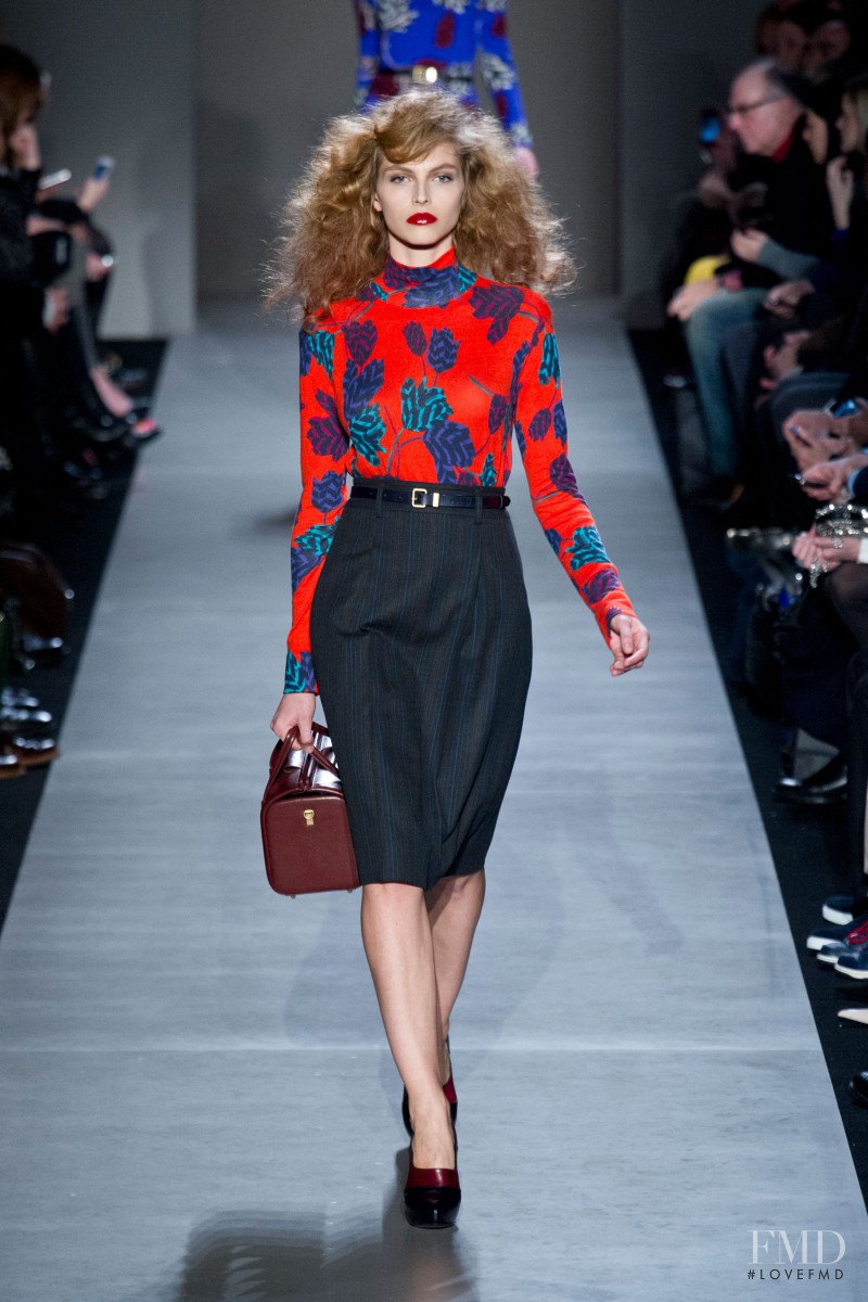 Karlina Caune featured in  the Marc by Marc Jacobs fashion show for Autumn/Winter 2013
