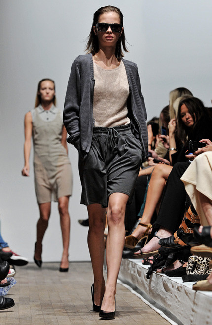 Moa Aberg featured in  the The Local Firm fashion show for Spring/Summer 2012