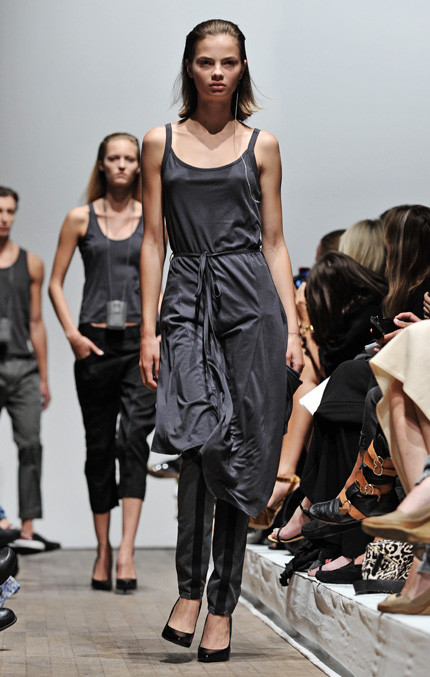 Moa Aberg featured in  the The Local Firm fashion show for Spring/Summer 2012