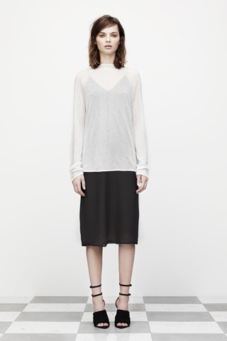 Moa Aberg featured in  the T by Alexander Wang lookbook for Pre-Fall 2012