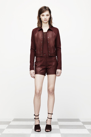 Moa Aberg featured in  the T by Alexander Wang lookbook for Pre-Fall 2012