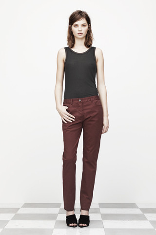 Moa Aberg featured in  the T by Alexander Wang lookbook for Pre-Fall 2012