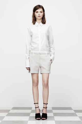 Moa Aberg featured in  the T by Alexander Wang lookbook for Pre-Fall 2012