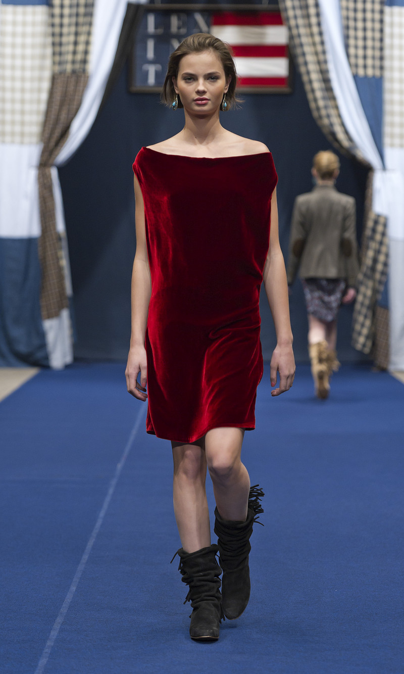 Moa Aberg featured in  the Lexington fashion show for Autumn/Winter 2012