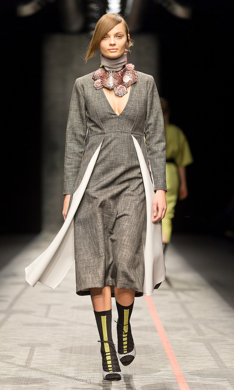 Moa Aberg featured in  the AltewaiSaome fashion show for Autumn/Winter 2014