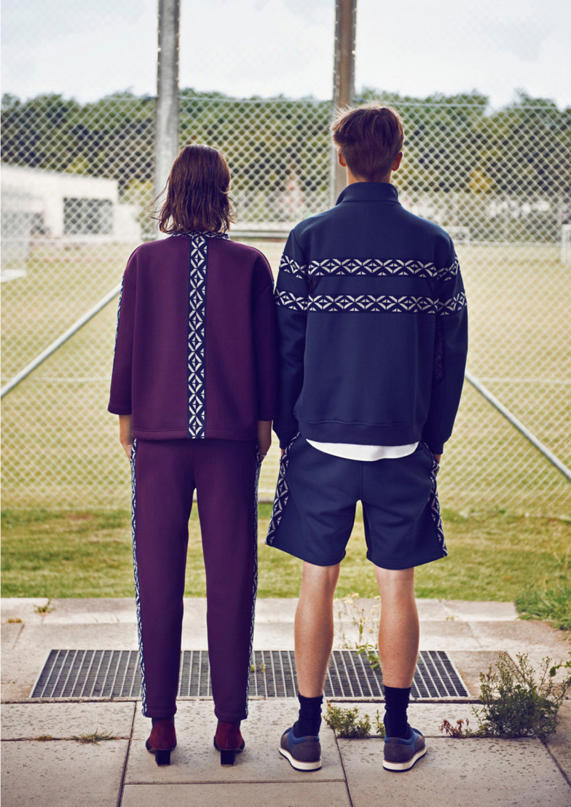 Moa Aberg featured in  the Wood Wood advertisement for Spring/Summer 2013