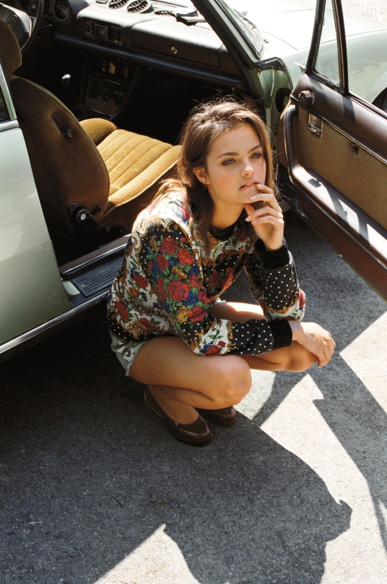 Moa Aberg featured in  the Urban Outfitters lookbook for Fall 2013