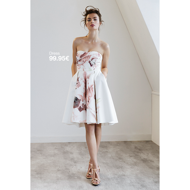 Moa Aberg featured in  the Gina Tricot advertisement for Spring/Summer 2015