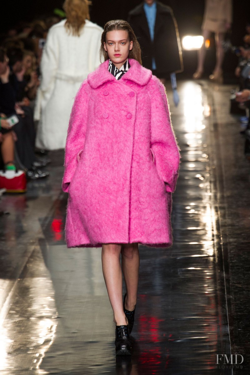 Tess Hellfeuer featured in  the Carven fashion show for Autumn/Winter 2013