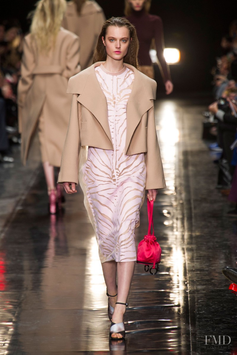 Lieve Dannau featured in  the Carven fashion show for Autumn/Winter 2013