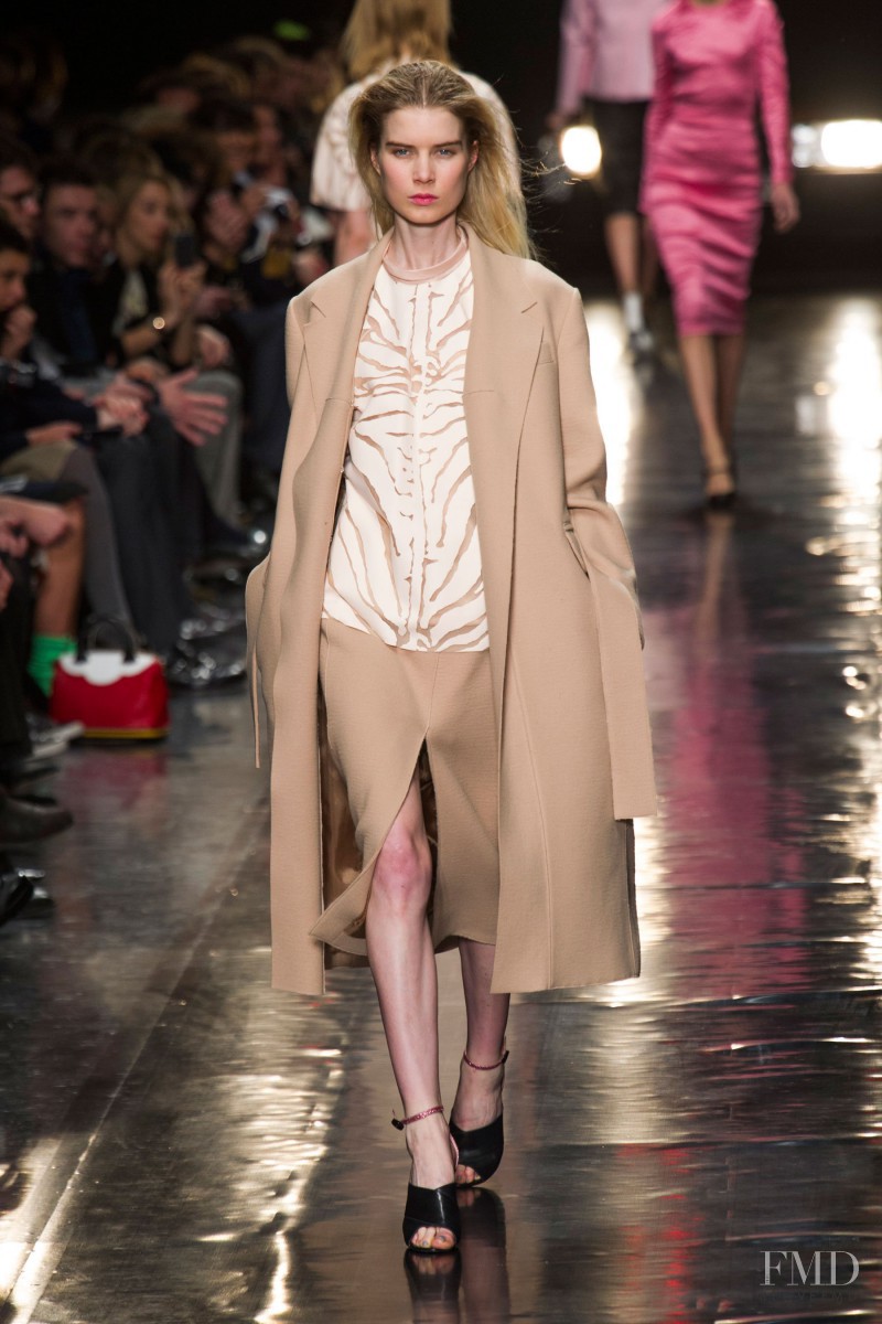 Elsa Sylvan featured in  the Carven fashion show for Autumn/Winter 2013