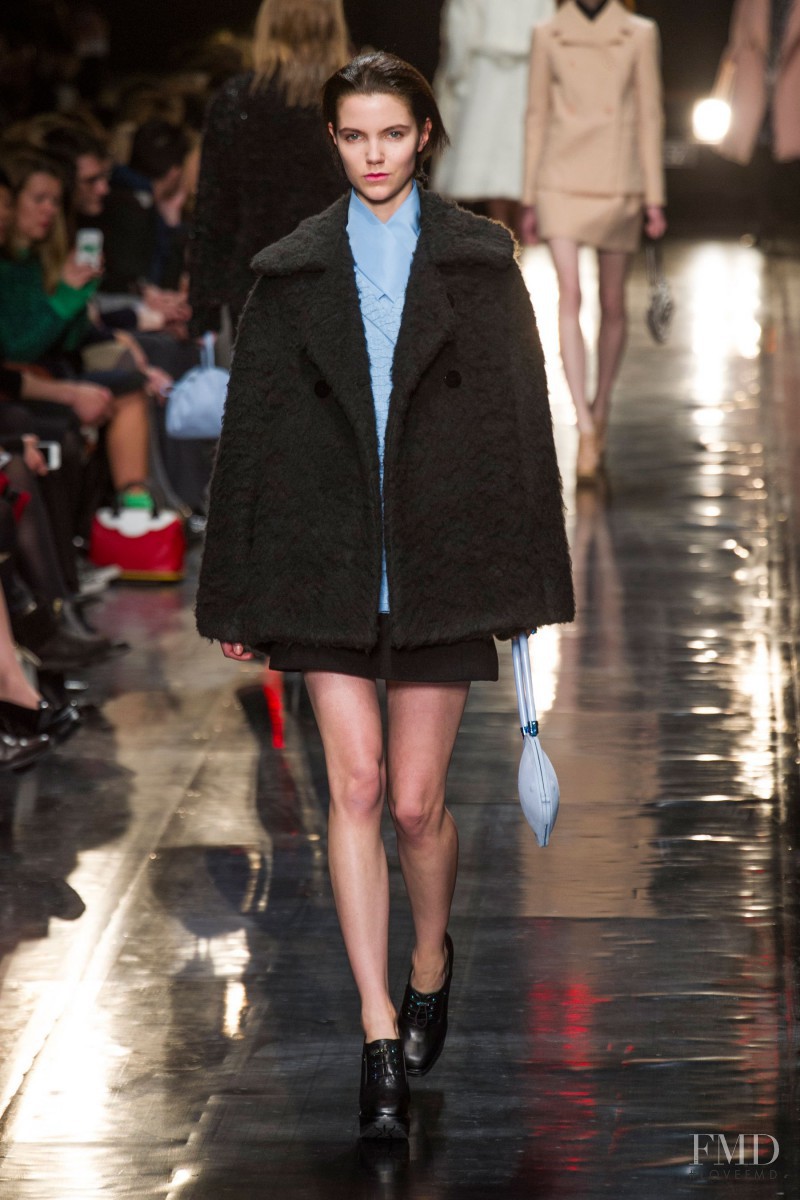 Agnes Nabuurs featured in  the Carven fashion show for Autumn/Winter 2013