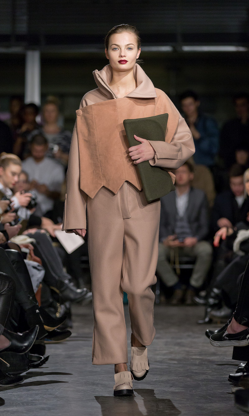 Moa Aberg featured in  the Caroline Kummelstedt fashion show for Autumn/Winter 2014