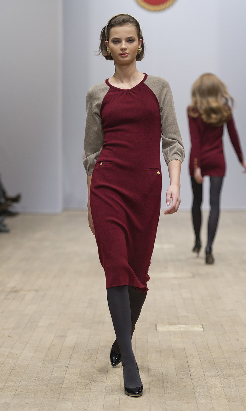 Moa Aberg featured in  the Busnel fashion show for Autumn/Winter 2012