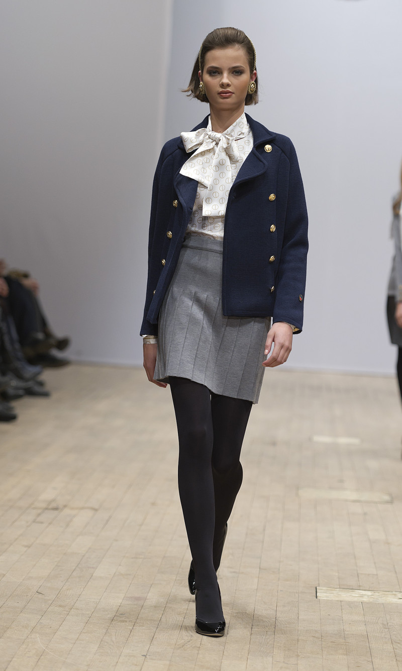 Moa Aberg featured in  the Busnel fashion show for Autumn/Winter 2012