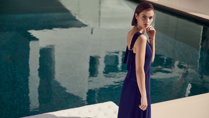 Moa Aberg featured in  the Boss by Hugo Boss advertisement for Summer 2018