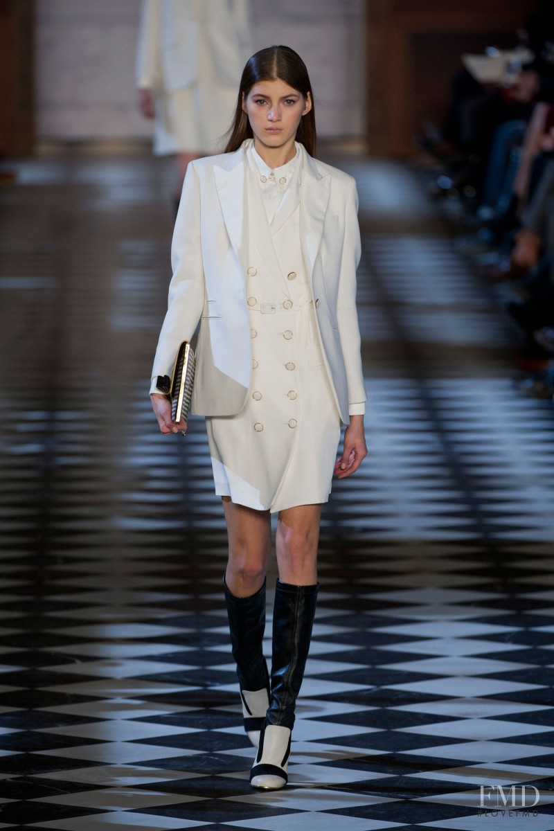 Valery Kaufman featured in  the Tommy Hilfiger fashion show for Autumn/Winter 2013