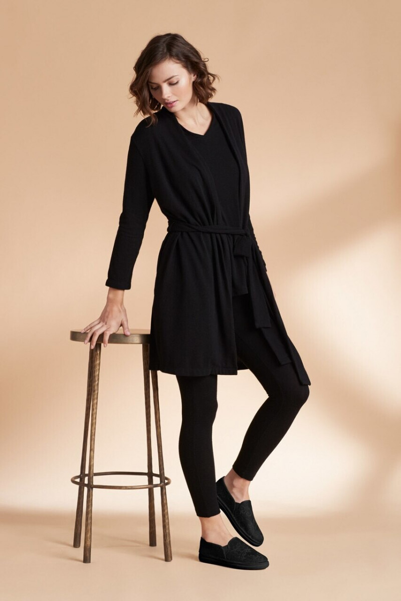 Moa Aberg featured in  the Josie Natori lookbook for Pre-Spring 2020